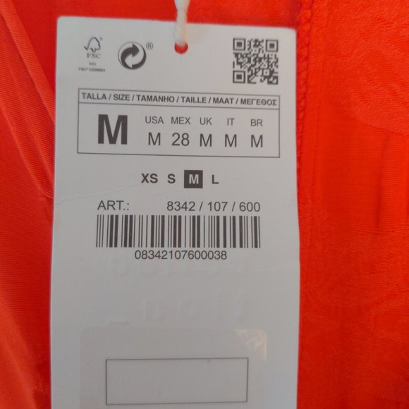 Zara Jacquard Long Sleeved Dress - Picture 2 of 7